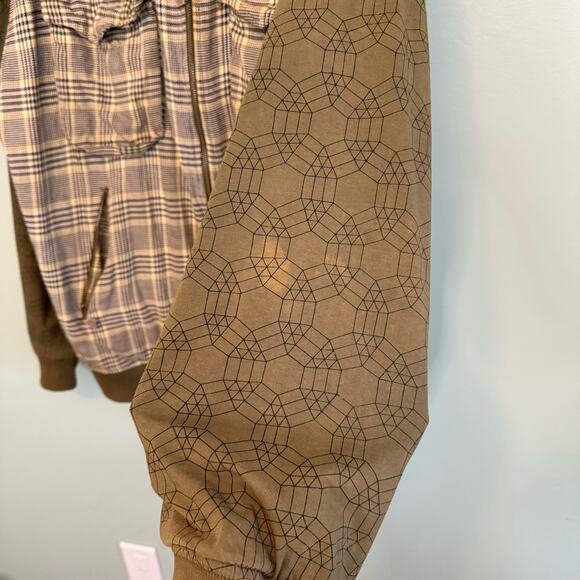 Massive Revolution Jacket Men 3X Green Plaid Reversible Full Zip Pockets Outdoor - Picture 6 of 16